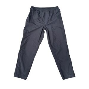 Zero Restrictions Packable Waterproof Men's XL Black Golf Rain Pants Side Zipper